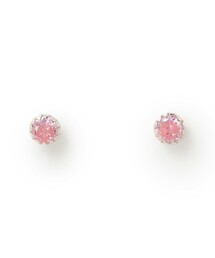 Ray BEAMS | シルバー 3㎜ CZ プチ ピアス(ピアス(両耳用))