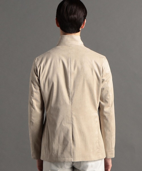 MONSIEUR NICOLE（ムッシュニコル）の「【ex/tra】KOMASUEDE スタンドカラージャケット（その他アウター・メンズ・ネイビー/グレー・LARGE/X-LARGE/MEDIUM）」の13枚目の写真