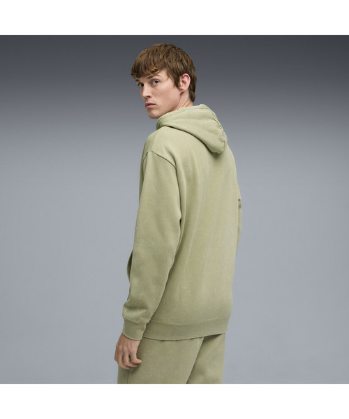 PUMA(プーマ)の「PUMA プーマ メンズ ESS ELEVATED リラックスド ウォッシュ フーディ 裏起毛(パーカー・メンズ・ライトブルー/ブラック/アーミー・SMALL/MEDIUM/XX-LARGE/X-LARGE/LARGE)」の10枚目の写真