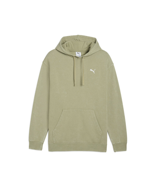 PUMA(プーマ)の「PUMA プーマ メンズ ESS ELEVATED リラックスド ウォッシュ フーディ 裏起毛(パーカー・メンズ・ライトブルー/ブラック/アーミー・SMALL/MEDIUM/XX-LARGE/X-LARGE/LARGE)」の12枚目の写真