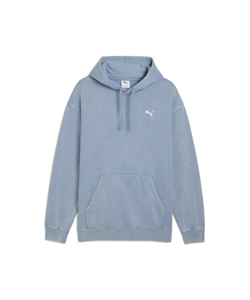 PUMA(プーマ)の「PUMA プーマ メンズ ESS ELEVATED リラックスド ウォッシュ フーディ 裏起毛(パーカー・メンズ・ライトブルー/ブラック/アーミー・SMALL/MEDIUM/XX-LARGE/X-LARGE/LARGE)」の6枚目の写真