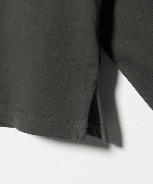 green label relaxing（グリーンレーベルリラクシング）の「ラガーシャツ（無地） / キッズ  120cm-160cm（ポロシャツ・キッズ・ダークグレー・160cm/120cm/150cm/140cm/130cm）」の12枚目の写真