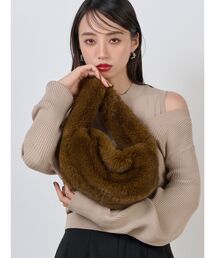 MURUA | フェイクファーバッグ(ハンドバッグ)