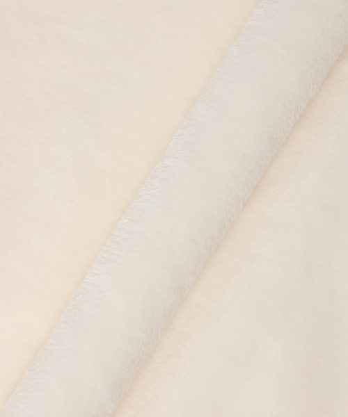 Amourire girl（アムリールガール）の「ラムフリース 袖リボンチュニックプルオーバー（スウェット・キッズ・ピンク/オフホワイト・160cm/150cm/140cm/130cm）」の21枚目の写真