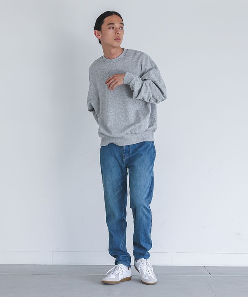MDR（エムディアール）の「裏ベロアストレッチデニムパンツ／暖パン・暖かい・スリム・伸びる（デニムパンツ・メンズ・インディゴブルー/ブルー/ブラック・M/L/XL）」の11枚目の写真