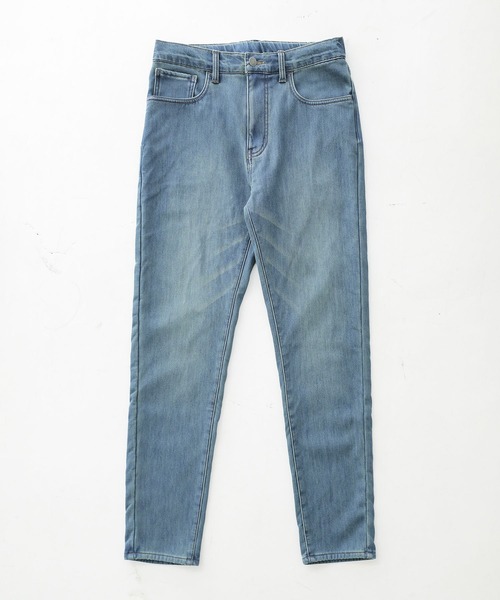 MDR（エムディアール）の「裏ベロアストレッチデニムパンツ／暖パン・暖かい・スリム・伸びる（デニムパンツ・メンズ・インディゴブルー/ブルー/ブラック・M/L/XL）」の18枚目の写真