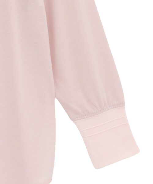 CRAFT STANDARD BOUTIQUE（クラフトスタンダードブティック）の「リブ切替ラグランチュニック（チュニック・レディース・ブラック/カーキ/ピンク・FREE）」の18枚目の写真