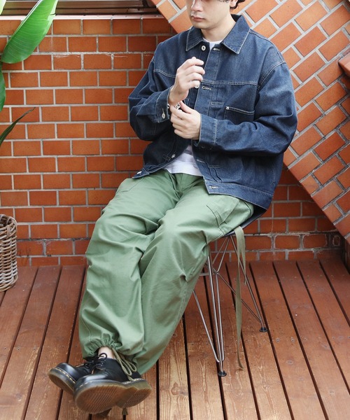 ８(eight)（エイト）の「デニムジャケット（デニムジャケット・メンズ・ブラック/ネイビー/ブルー・MEDIUM/LARGE）」の19枚目の写真