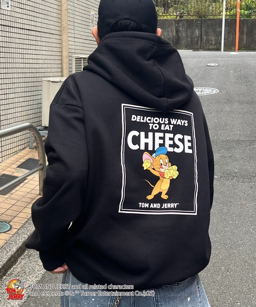 AW TOM&JERRY トムとジェリー グランジ プリントパーカー バック
