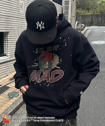 ILL'S（イルズ）の「AW TOM&JERRY トムとジェリー グランジ プリントパーカー バックプリント バックスタイルプリント 裏起毛 メンズ レディース ユニセックス 【ILL'S】（パーカー・レディース）」