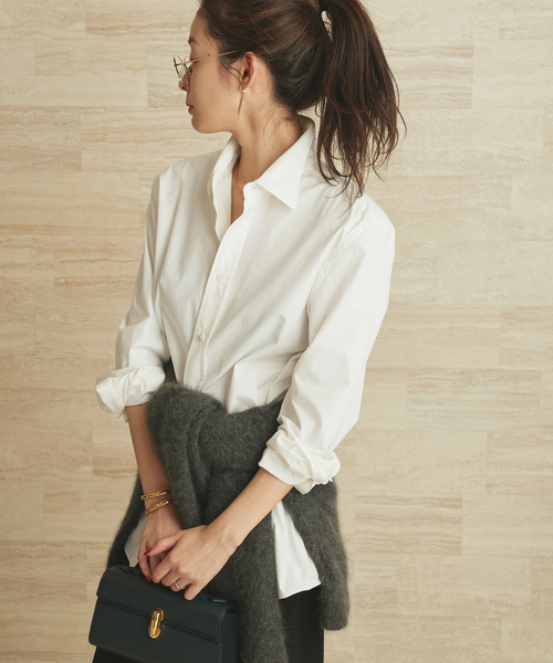 plage（プラージュ）の「Power Shoulder シャツ（シャツ/ブラウス 