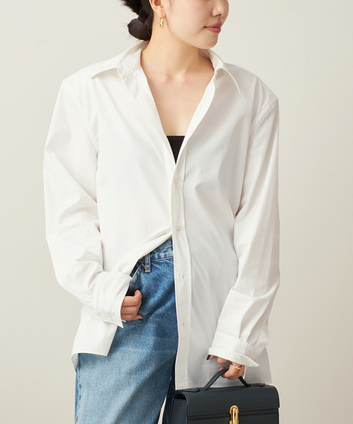 plage（プラージュ）の「Power Shoulder シャツ（シャツ/ブラウス 