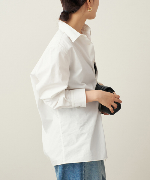 plage（プラージュ）の「Power Shoulder シャツ（シャツ/ブラウス 
