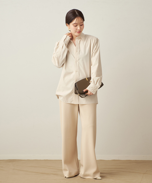 Power Shoulder シャツ（シャツ/ブラウス）｜Plage（プラージュ）の