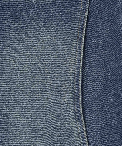 LAND MUSEUM(ランドミュージアム)の「LAND MUSEUM/WAVY ジーンズ(デニムパンツ・メンズ・ブルー/ブラック・LARGE/MEDIUM)」の3枚目の写真