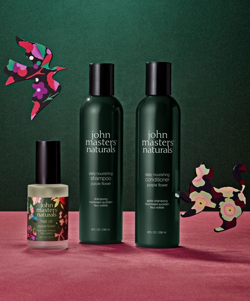 john masters organics(ジョンマスターオーガニック)の「販売終了 C&Vヘアオイル パープルフラワー 56mL(ヘアオイル/ヘアミルク・レディース・グリーン・FREE)」の3枚目の写真