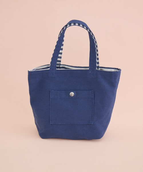 Paradise Picnic(パラダイスピクニック)の「【水森亜土】リバーシブルランチトート(トートバッグ・レディース・ネイビー/レッド・FREE)」の3枚目の写真