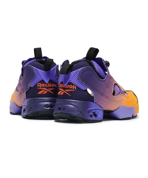 Kinetics(キネティクス)の「REEBOK INSTAPUMP FURY 94(リーボック インスタポンプ フューリー 94)(スニーカー・メンズ・オレンジ系/イエロー系・25.5cm/26cm/26.5cm/27cm/27.5cm/28cm/28.5cm/29cm/25cm/24.5cm/24cm/23.5cm)」の3枚目の写真