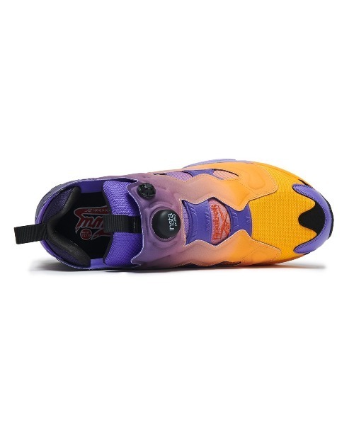 Kinetics(キネティクス)の「REEBOK INSTAPUMP FURY 94(リーボック インスタポンプ フューリー 94)(スニーカー・メンズ・オレンジ系/イエロー系・25.5cm/26cm/26.5cm/27cm/27.5cm/28cm/28.5cm/29cm/25cm/24.5cm/24cm/23.5cm)」の6枚目の写真