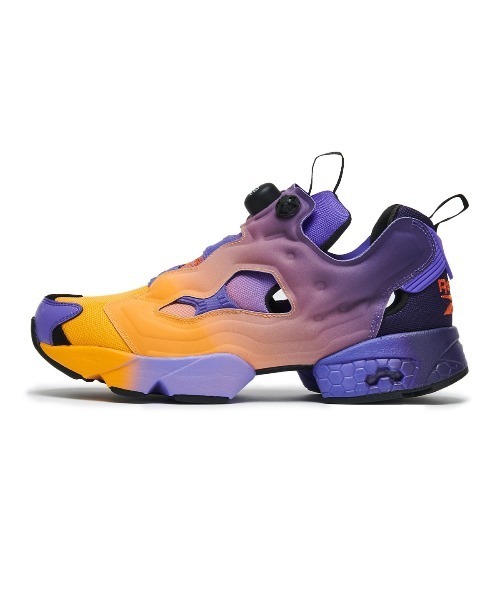 Kinetics(キネティクス)の「REEBOK INSTAPUMP FURY 94(リーボック インスタポンプ フューリー 94)(スニーカー・メンズ・オレンジ系/イエロー系・25.5cm/26cm/26.5cm/27cm/27.5cm/28cm/28.5cm/29cm/25cm/24.5cm/24cm/23.5cm)」の4枚目の写真