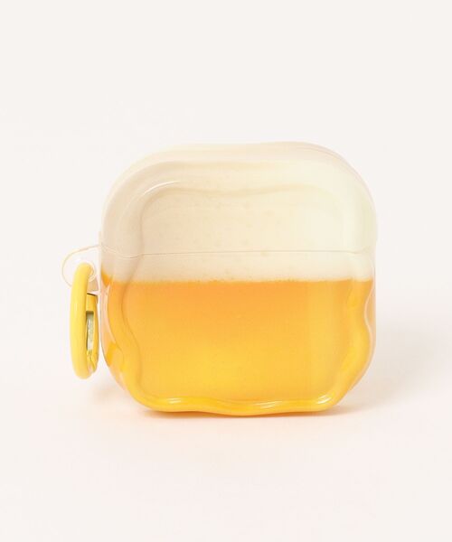 Fun & Daily(ファンアンドデイリー)の「Beer AirPods4 Case : エアポッズ4(ヘッドフォン/イヤホン・レディース・イエロー・FREE)」の1枚目の写真