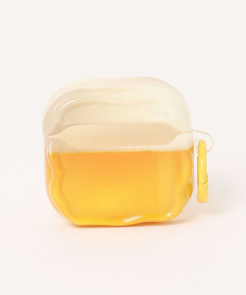 Fun & Daily(ファンアンドデイリー)の「Beer AirPods4 Case : エアポッズ4(ヘッドフォン/イヤホン・レディース・イエロー・FREE)」の2枚目の写真