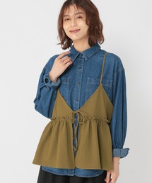 【WEB・一部地域限定】ダブルフロントギャザービスチェ