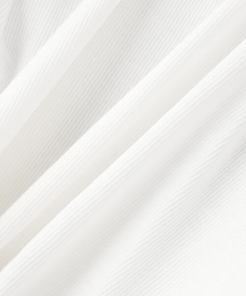 AULA（アウラ）の「AULA/アウラ/別注トップス（Tシャツ/カットソー・レディース・ホワイト/パープル/ブラック・0）」の13枚目の写真