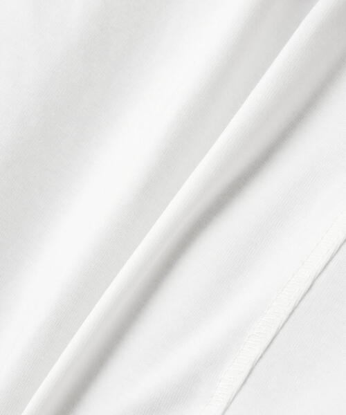 AULA（アウラ）の「AULA/アウラ/別注トップス（Tシャツ/カットソー・レディース・ホワイト/パープル/ブラック・0）」の19枚目の写真