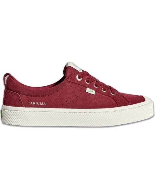 Kinetics(キネティクス)の「CARIUMA OCA LOW SUEDE(カリウマ オカ ロー スエード)(スニーカー・レディース・ワイン系/ブラック系/ブラウン系・23cm/24cm/25cm/26cm/27cm/28cm)」の3枚目の写真