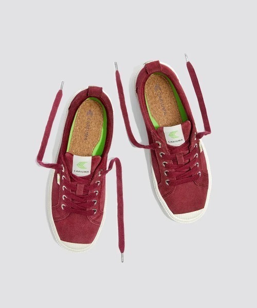Kinetics(キネティクス)の「CARIUMA OCA LOW SUEDE(カリウマ オカ ロー スエード)(スニーカー・レディース・ワイン系/ブラック系/ブラウン系・23cm/24cm/25cm/26cm/27cm/28cm)」の12枚目の写真