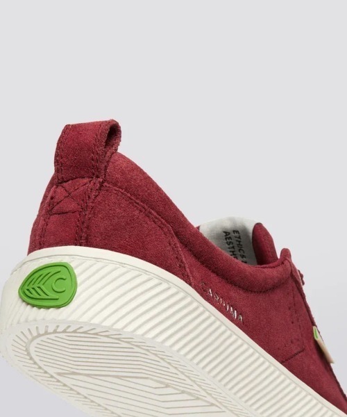 Kinetics(キネティクス)の「CARIUMA OCA LOW SUEDE(カリウマ オカ ロー スエード)(スニーカー・レディース・ワイン系/ブラック系/ブラウン系・23cm/24cm/25cm/26cm/27cm/28cm)」の15枚目の写真