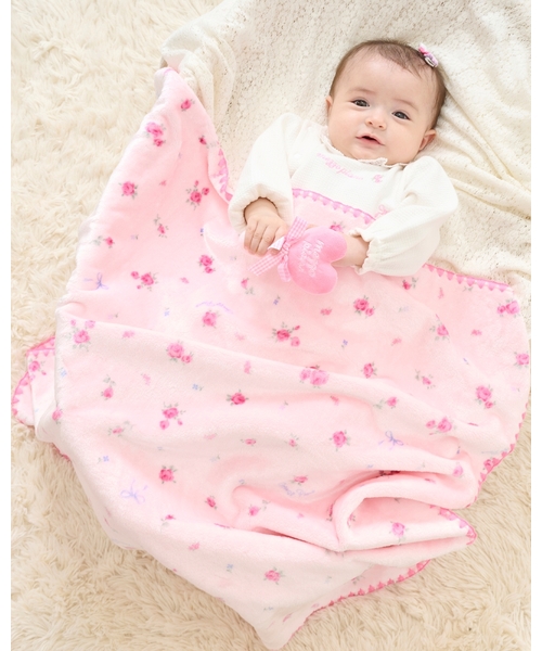 BOX付】ブランケット＆ハートステッキラトル セット（ベビー