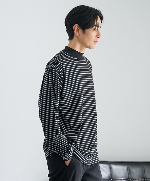 coen（コーエン）の「ソフトタッチモチモチロングスリーブＴシャツ（Tシャツ/カットソー・メンズ・ホワイト/ブラック/その他1・L/M/S/XL）」の22枚目の写真