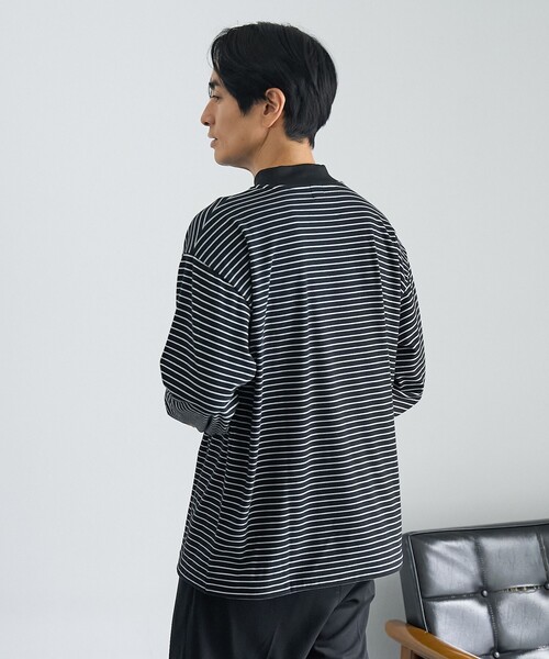 coen（コーエン）の「ソフトタッチモチモチロングスリーブＴシャツ（Tシャツ/カットソー・メンズ・ホワイト/ブラック/その他1・L/M/S/XL）」の21枚目の写真