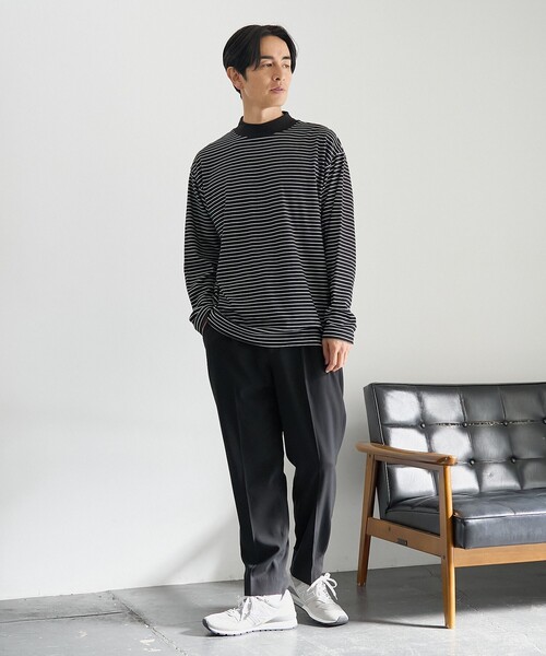 coen（コーエン）の「ソフトタッチモチモチロングスリーブＴシャツ（Tシャツ/カットソー・メンズ・ホワイト/ブラック/その他1・L/M/S/XL）」の20枚目の写真