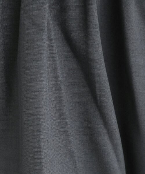 SHOO・LA・RUE（シューラルー）の「【S-LL】美シルエット 裾バルーンシルエットジレ（ベスト・レディース・ダークブラウン/チャコールグレー・01/02/03/04）」の5枚目の写真