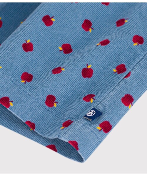 PETIT BATEAU（プチバトー）の「ワンピース（ワンピース・キッズ・ライトブルー・12MONTH/18MONTH/24MONTH/36MONTH）」の6枚目の写真