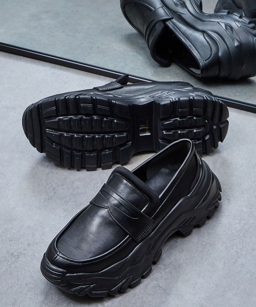 ROSE BUD（ローズバッド）の「SNEAKER LOAFER（スニーカー・レディース・ブラック/ブラウン・38/39/36/37）」の2枚目の写真