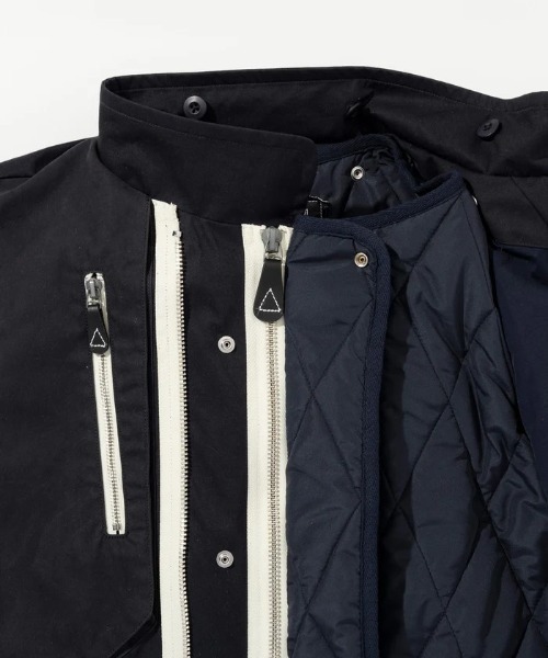 phenix(フェニックス)の「PHENIX COAT TYPE P-001 (PO-25011-O)(その他アウター・メンズ・ネイビー/ブラック・3/4)」の11枚目の写真