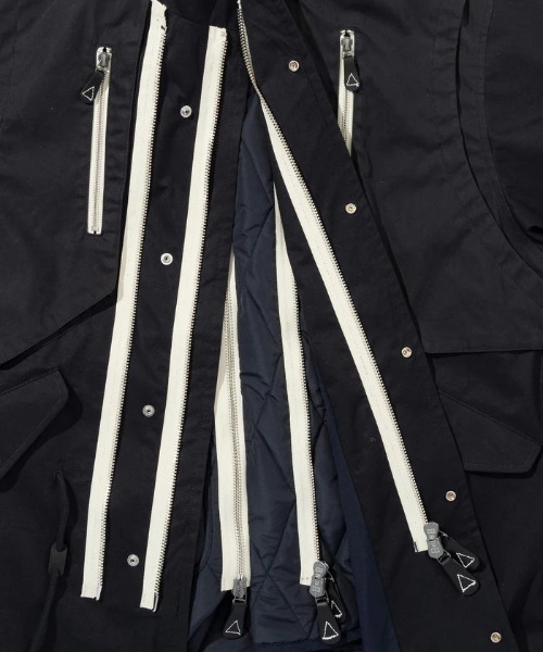 phenix(フェニックス)の「PHENIX COAT TYPE P-001 (PO-25011-O)(その他アウター・メンズ・ネイビー/ブラック・3/4)」の15枚目の写真