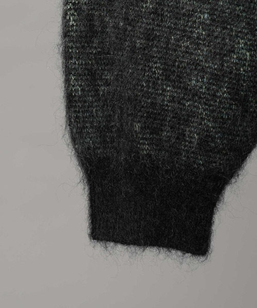 MAISON SPECIAL（メゾンスペシャル）の「《UNISEX》Flower Gradation Mohair Shaggy Knit Pullover/フラワーグラデーションモヘアシャギーニットプルオーバー【MAISON SPECIAL/メゾンスペシャル】（ニット/セーター・メンズ・グリーン/レッド・0/1/2）」の20枚目の写真