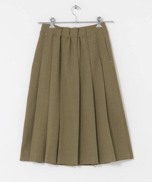 KBF（ケイビーエフ）の「プリーツミディスカート（スカート・レディース・チャコールグレー/ブラウン・ONE）」の11枚目の写真