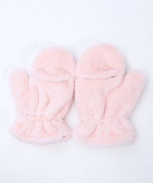 axes femme POETIQUE（アクシーズファムポエティック）の「リボン×パールファーミトン（手袋・レディース・サックスブルー/ピンク/キナリ・FREE）」の16枚目の写真