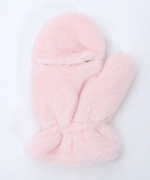 axes femme POETIQUE（アクシーズファムポエティック）の「リボン×パールファーミトン（手袋・レディース・サックスブルー/ピンク/キナリ・FREE）」の20枚目の写真