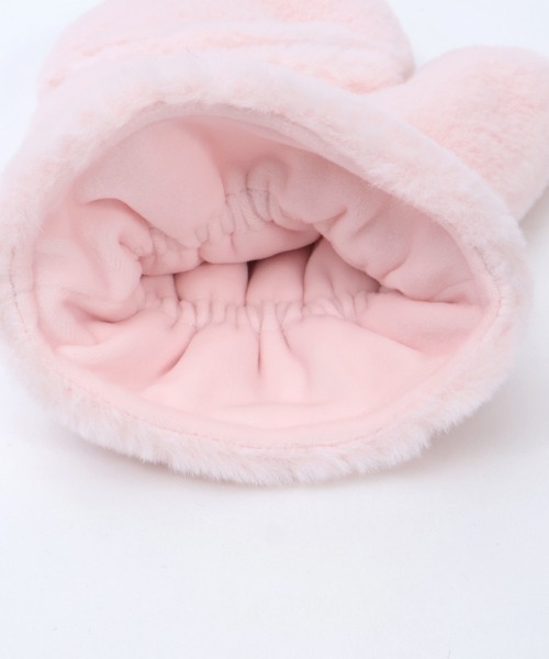 axes femme POETIQUE（アクシーズファムポエティック）の「リボン×パールファーミトン（手袋・レディース・サックスブルー/ピンク/キナリ・FREE）」の21枚目の写真