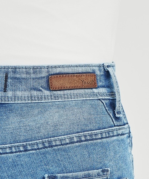 YANUK（ヤヌーク）の「ブーツカット（デニムパンツ・レディース・ライトブルー・21inch/22inch/23inch/24inch/25inch/26inch/27inch）」の11枚目の写真