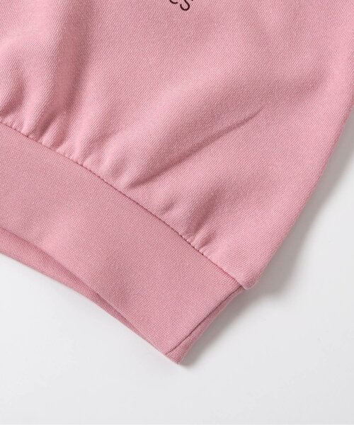 apres les cours(アプレレクール)の「【WEB限定/ジュニア対応】レイヤードロゴトレーナー(スウェット・キッズ・グレー/ピンク/ネイビー・80/90/100/120/130/140/110)」の19枚目の写真