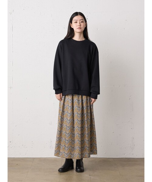MidiUmi（ミディウミ）の「MidiUmi リバティプリントスカート（スカート・レディース・イエロー/ブルー・FREE）」の16枚目の写真