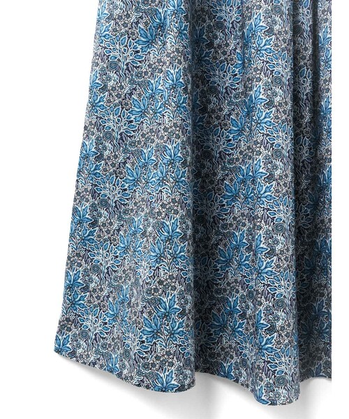 MidiUmi（ミディウミ）の「MidiUmi リバティプリントスカート（スカート・レディース・イエロー/ブルー・FREE）」の19枚目の写真